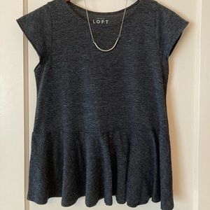 Loft Peplum top